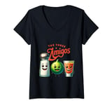 Womens The Three Amigos V-Neck T-Shirt