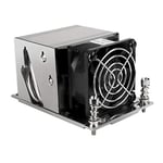 XE02-SP3 SilverStone Technology 2U small form factor server/workstation CPU cooler for AMD SP3/TR4 sockets