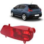 Ej.life - Feu arrière de brouillard pour voiture, Accessoires de Voiture de Remplacement Compatible pour Peugeot 3008 5008 2009-2016 (Droite)