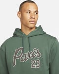 Nike Air Jordan PSG Paris Pullover Hoodie Statement Sweatshirt Green Size Small