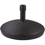 AKTIVE Support de parasol circulaire anthracite 25-48 mm