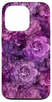 Coque pour iPhone 13 Pro Mystical Violet Roses Violet Riche Esthétique