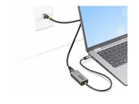 StarTech.com USB-C to Ethernet Adapter, 10/100/1000 Mbps, Gigabit Network Adapter w/ ASIX AX88179A Chip, 1ft/30cm Cable, USB Type C to RJ45 Ethernet Dongle, USB C to LAN Adapter, Windows/macOS/Linux/ChromeOS (US1GC30B2) - Adaptateur réseau - USB-C - Giga