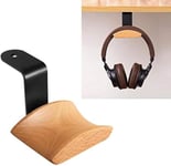 Support De Casque,Support Pour Casque Gaming,Headset Stand,Support De Casque En Bois De Noyer Pour Casque Audio, Studio Et Pc Gaming (Hêtre-Z)[CAS311906]