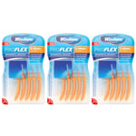 WISDOM PROFLEX 3 PACKS OF 5 Interdental Brushes 0.45 mm Orange ISO SIZE 1 NEW