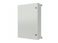 Lanview - Rack Skåp - Ip65, With Mounting Plate, W:800 X H:1200 X D:300Mm - Väggmontering - Vit, Ral7035