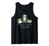 Gone But Never Forgotten Funny Old Movie VHS Disk Tape TV Tank Top