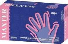 Maxter Nitrile Gloves Maxter Cobalt Blue L 100 St.