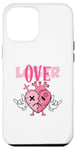 Coque pour iPhone 15 Plus Pink Drip Heart Loser Lover