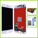 HX Écran Pour iPhone 8 Affichage BLANC 3D RETINA LCD + TOUCH + OUTIL Neuf