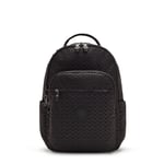 Kipling SEOUL Large Backpack with Laptop Protection SIGNATURE EMB RRP £102