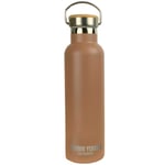 Yummii Thermo Bottle 600 ml Bamboo Lid termosflaska Toasted Almond OneSize - Fri frakt