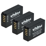 3 Batteries pour Nikon 1 J1 J2 J3 AW S V3 850mAh 7,4V