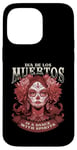 Coque pour iPhone 14 Pro Max De los Muertos Spritis Jour des morts Crâne Femme