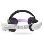 Casque de réalité virtuelle pour Meta Quest 3S - Bandeau rechargeable de 12000 MAH - Accessoires VR - Blanc avec électricité