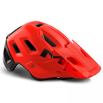 MET Roam Mountain Bike Helmet - Red Matt / Gloss Small 52cm 56cm Matt/Gloss Small/52cm/56cm
