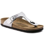 Birkenstock Gizeh - Tongs mixte adulte - Argent - 43 EU