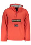 Napapijri Mens Red Polyamide Jacket - Size X-Large