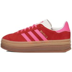 Baskets adidas  Gazelle Bold Collegiate Red Lucid Pink