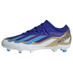 adidas X Crazyfast.3 FG J Messi Basket, FTWR White/Team Royal Blue/Bright Red, 37 1/3 EU