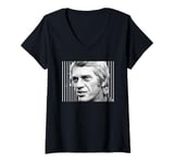 Womens Steve McQueen London 1969 V-Neck T-Shirt