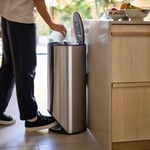 Joseph Joseph Arc 30L Easy-push Stainless-steel Pedal Bin | Brand new