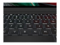 Logitech Slim Folio Pro - Clavier et étui - rétroéclairé - sans fil - Bluetooth LE - QWERTY - Italien - pour Apple 12.9-inch iPad Pro (3ème génération, 4ème génération)