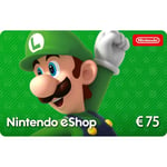 E-Carte Cadeau Nintendo Eshop 75 Nintendo