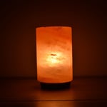 Himalayan Salt Cylinder Lamp 100% Pink Rock Salt Natural Healing Table Lamp Gift