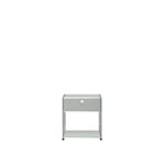 USM - USM Haller Nightstand P2 - Light Gray - Nattbord - Fritz Haller,Paul Schärer - Grå - Metall