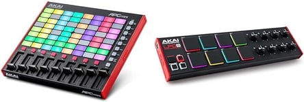 AKAI Professional APC Mini MK2 - USB MIDI Pad Controller for Clip Launching wit