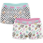 Warner Bros Boys' Power Puff Girls, Rick & Morty Sports Short Underwear Set in S, M, L, XL Panties, 2-Pack Tom & Jerry Boyshort, L (Pack of 2)