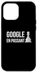 Coque pour iPhone 12 Pro Max Google En Passant - Règle de mouvement d'échecs spéciale Take The Pawn