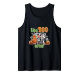 Funny Farm Halloween Shirt Boo Crew Cow Skeleton Bull Goose Tank Top