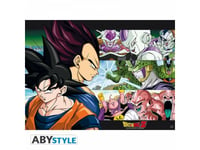 Poster - Dragon Ball - DBZ / Sangoku &amp; Ennemis - 52 x 38 cm - ABYstyle