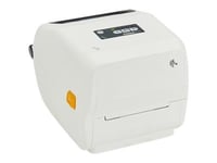 Zebra Zd421t-Hc - Etikettskriver - Termotransfer - Rull (11,2 Cm) - 203 Dpi - Inntil 152 Mm/Sek - Usb 2.0, Usb-Vert, Wi-Fi(Ac), Bluetooth 4.1 - Hvit