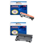 Toner+Tambour compatible Brother MFC-1810, MFC-1815 Noir - T3AZUR