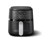 Friteuse Philips Série 2000 Airfyer NA211/00 1300 W Noir et Gris