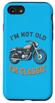 Coque pour iPhone SE (2020) / 7 / 8 I'm Not Old I'm Classic Retro Biker Moto Vintage