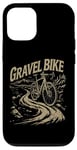 Coque pour iPhone 12/12 Pro Faites Du Gravelbike Sur Le Gravel