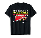 Funny Bingo Player Lottery Gambling Bingo Caller Gift Bingo T-Shirt