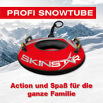 SkinStar Professionnel Snowtube Rouge Ø 70cm Rodelreifen Schneereifen Luge Bob