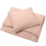 BIBS baby bedding muslin - blush