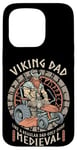 iPhone 15 Pro Funny Viking Dad Medieval Lawn Mower Lawnmower Father Figure Case