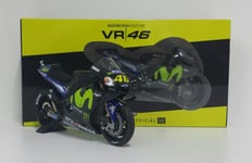 Modèle Moto Échelle 1:12 MINICHAMPS valentino rossi Yamaha M1 Test 2017 Diecast