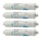 4 x New Fridge Water Filters Compatible with Samsung DA29-10105J, HAFEX/EXP