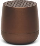 Mini Enceinte Bluetooth Portable Mino+, Micro Mains-Libre Et Déclencheur Selfie, Rechargeable Sans Fil Pour Pc Et Smartphone - Bronze