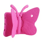 Trolsk 3D Butterfly Shockproof Case (iPad) - Rosa