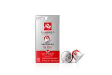Cafe illy en capsules compatibles* torrefaction Classico - boite de 10 capsules - 57g