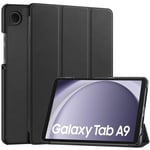 samsung Samsung Galaxy Tab A9 X115 Tri-Fold PU Case Black